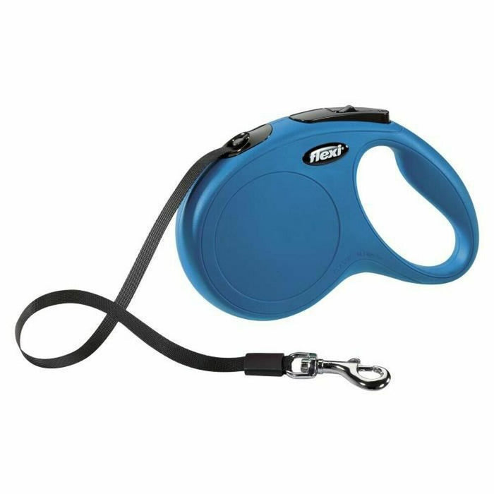 Dog Lead Flexi New Classic 5m Blue Size M