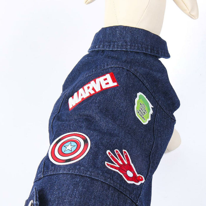 Dog coat Marvel Blue XS